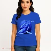 Whale Song of the Deep Women's T-Shirt thumb 4