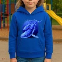 Whale Song of the Deep Kids Hoodie thumb 3