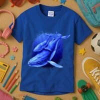 Whale Song of the Deep Kids T-Shirt thumb 3
