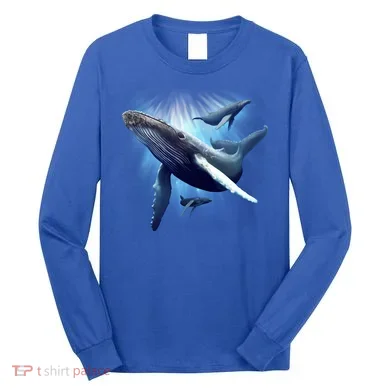 Whales Long Sleeve Shirt