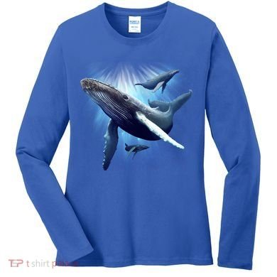 Whales Women's Long Sleeve Shirt
