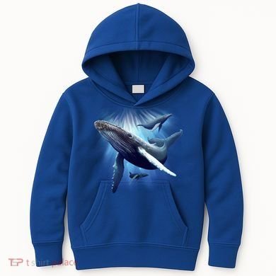 Whales Kids Hoodie