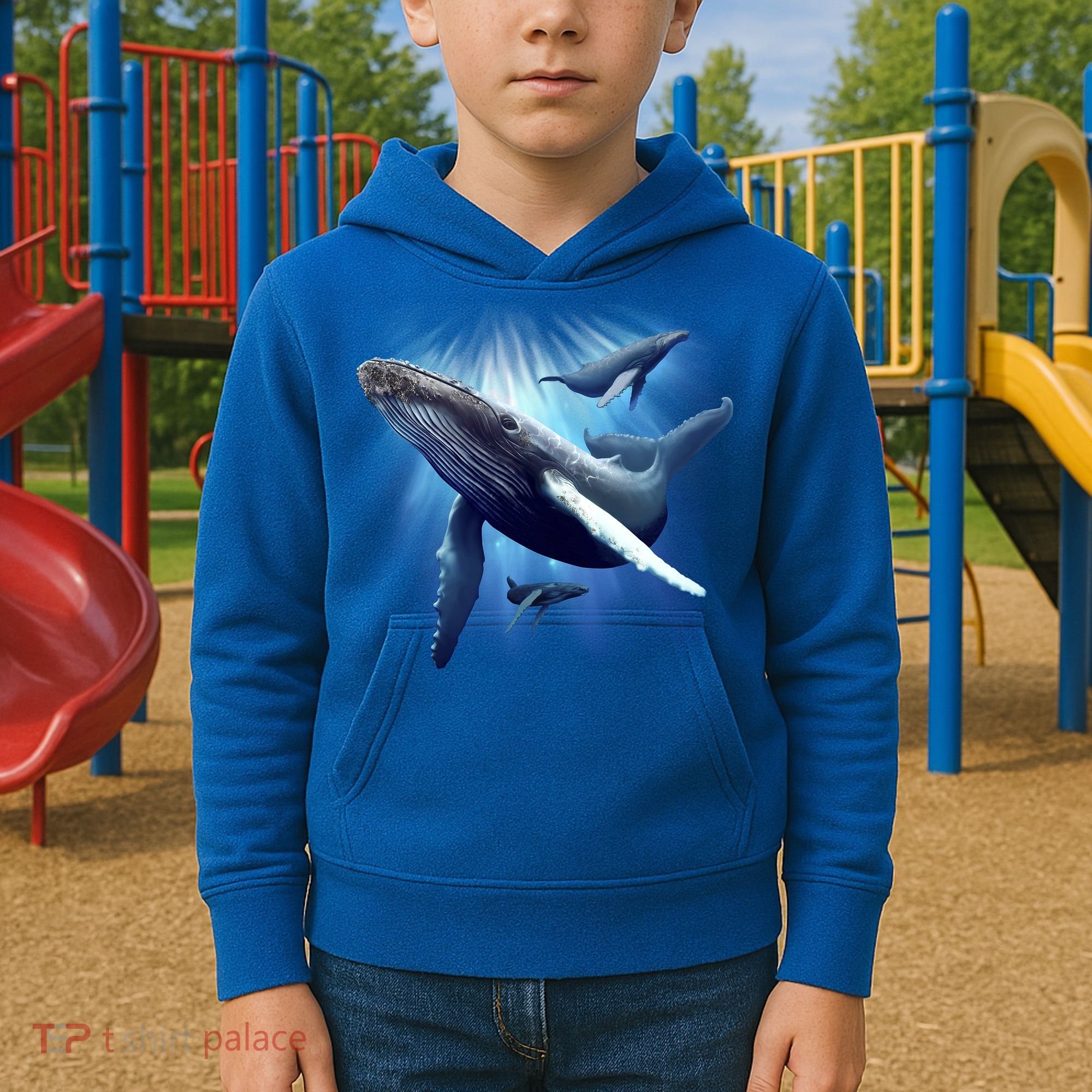 Whales Kids Hoodie
