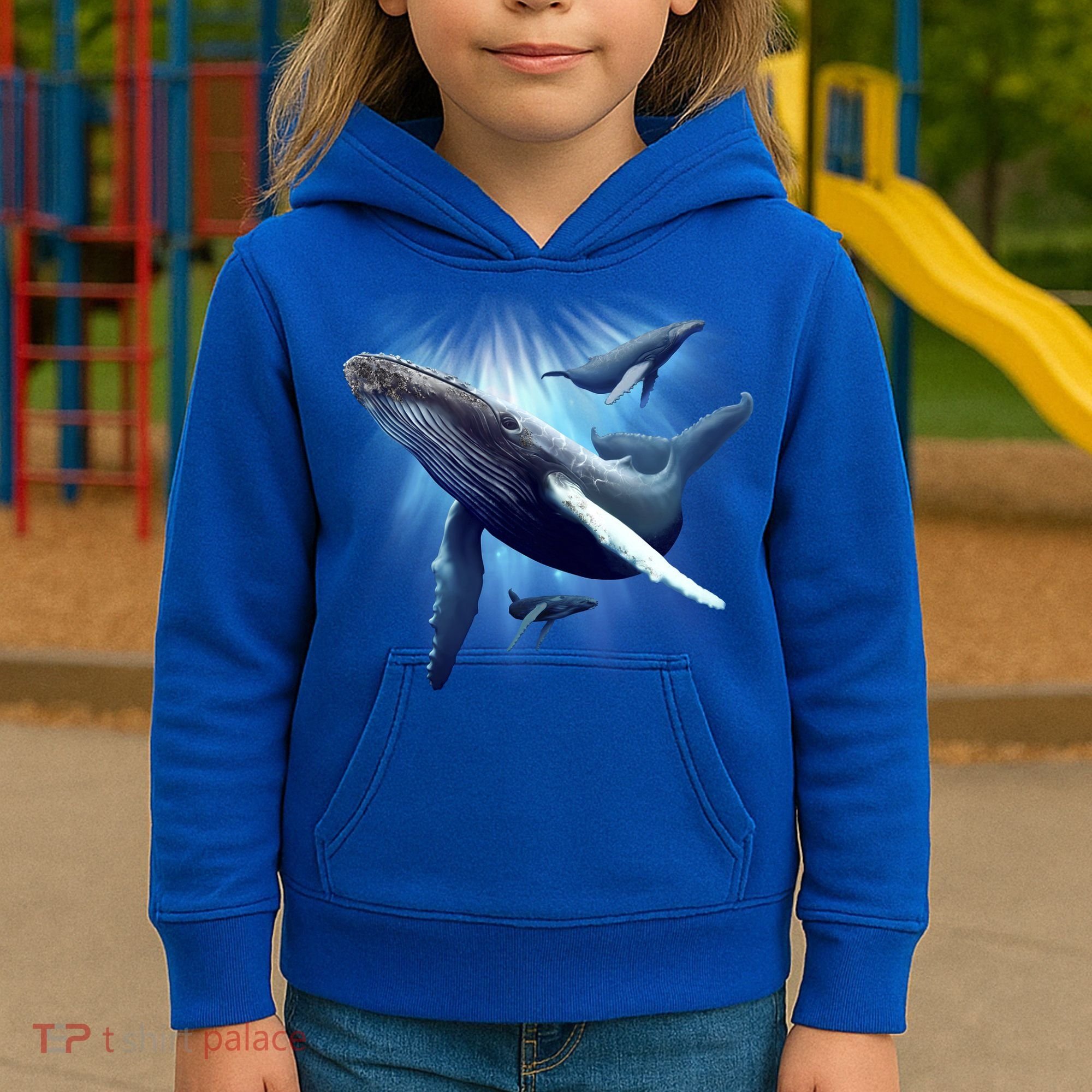 Whales Kids Hoodie