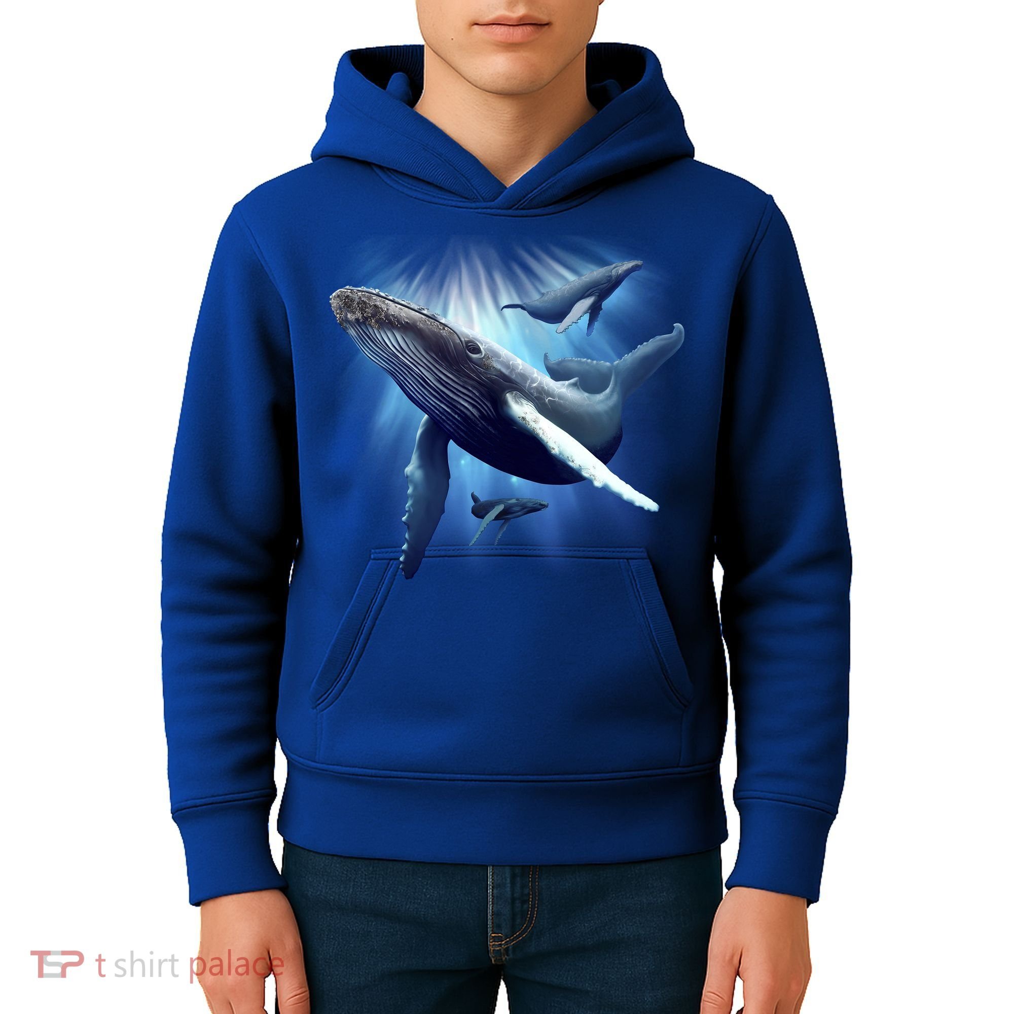 Whales Kids Hoodie