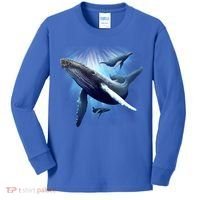 Whales Kids Long Sleeve Shirt thumb 0