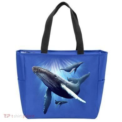 Whales Tote Bag