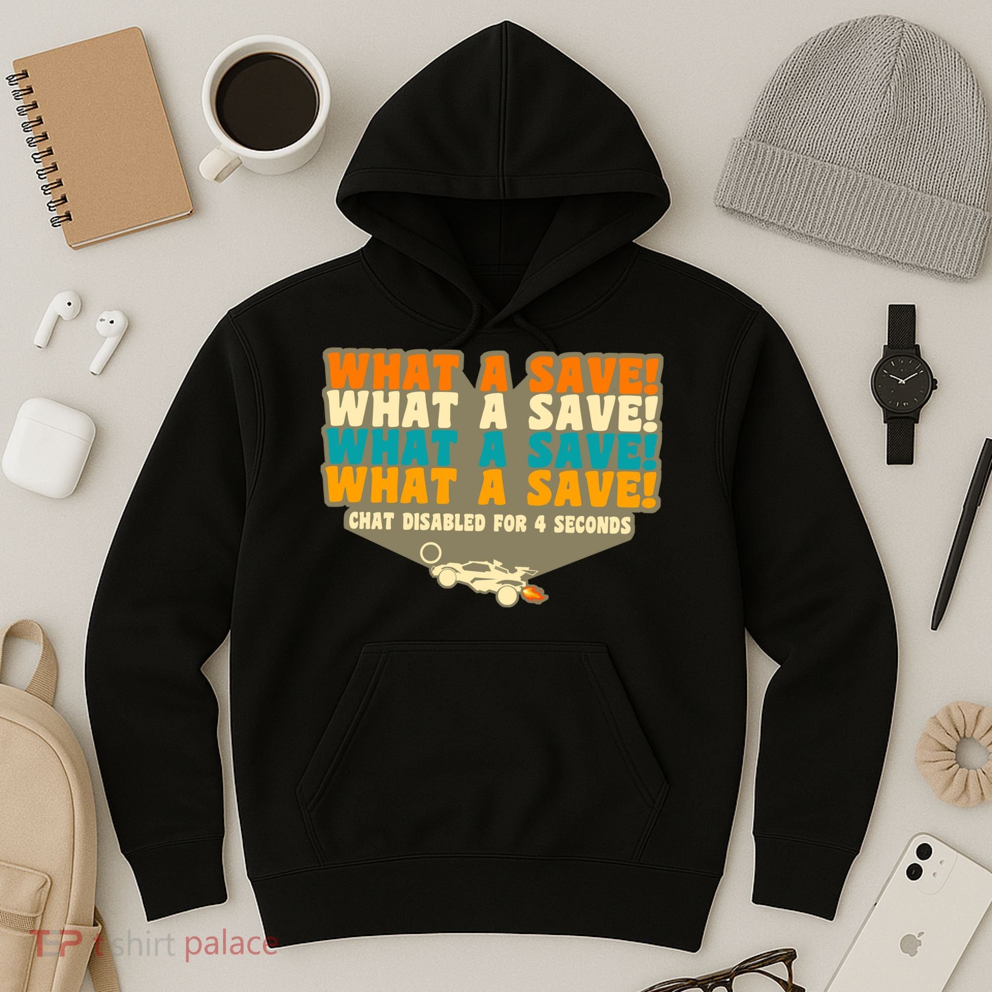 What A Save Rocket Soccer Hoodie