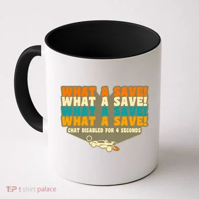 What A Save Rocket Soccer Coffee Mug