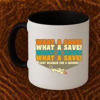 What A Save Rocket Soccer Coffee Mug thumb 2