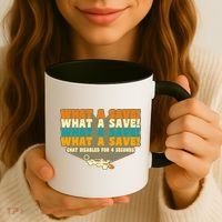 What A Save Rocket Soccer Coffee Mug thumb 3
