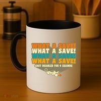 What A Save Rocket Soccer Coffee Mug thumb 4