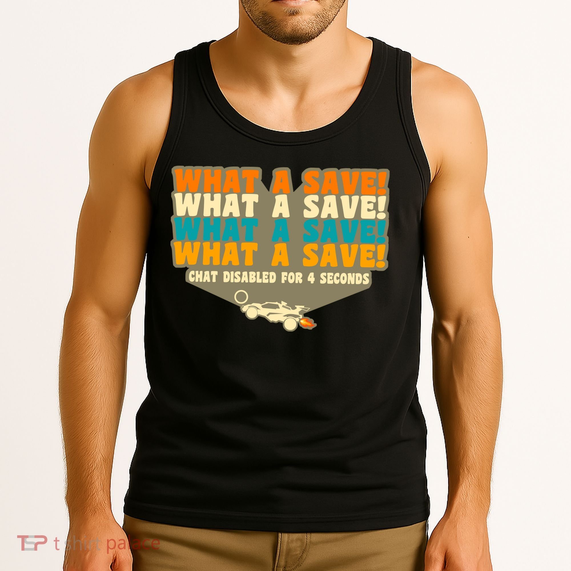 What A Save Rocket Soccer Tank Top