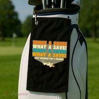 What A Save Rocket Soccer Golf Towel thumb 2