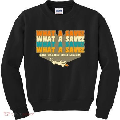 What A Save Rocket Soccer Kids Sweatshirt