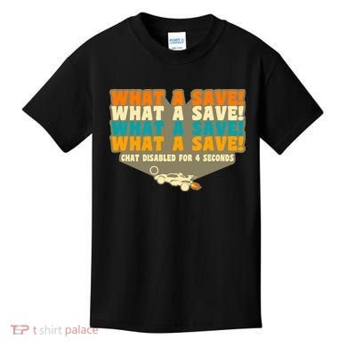 What A Save Rocket Soccer Kids T-Shirt