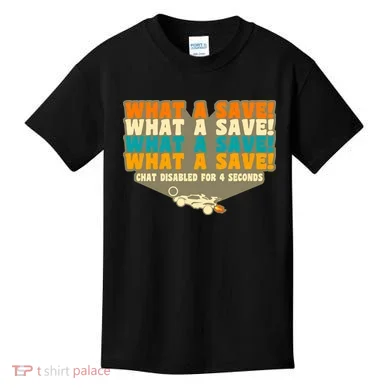 What A Save Rocket Soccer Kids T-Shirt