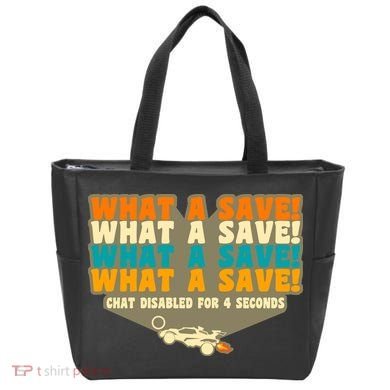 What A Save Rocket Soccer Tote Bag