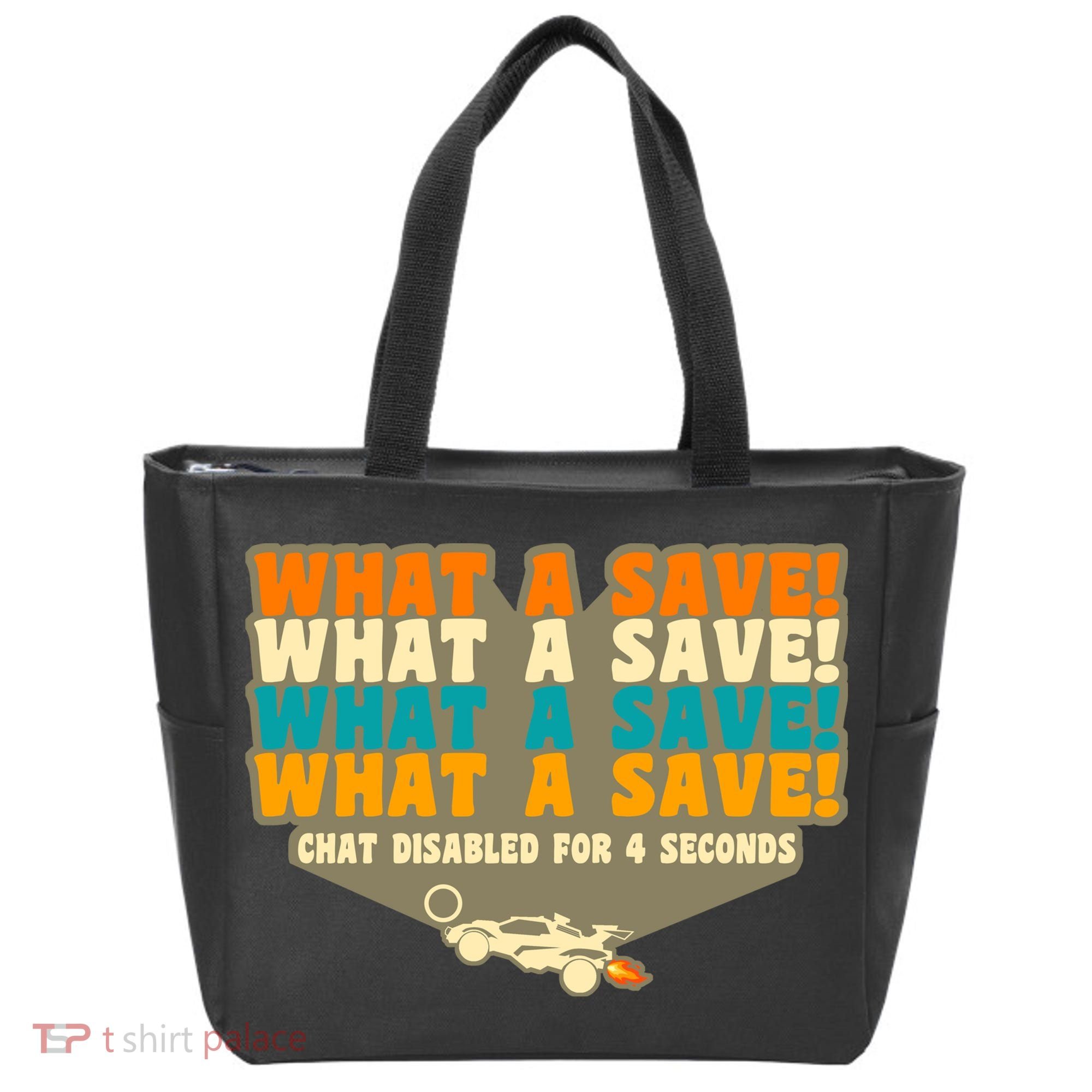What A Save Rocket Soccer Tote Bag