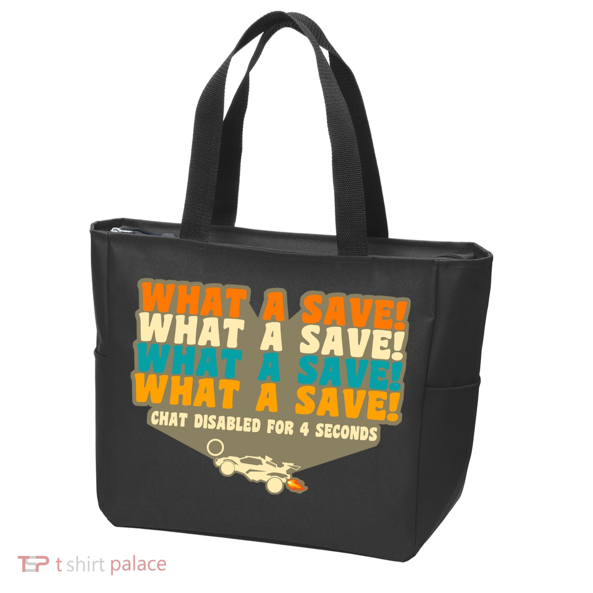 What A Save Rocket Soccer Tote Bag