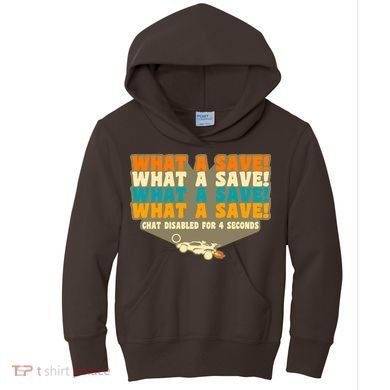 What A Save Rocket Soccer Kids Hoodie