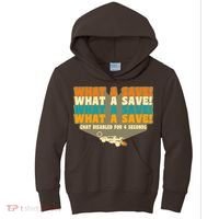 What A Save Rocket Soccer Kids Hoodie thumb 0
