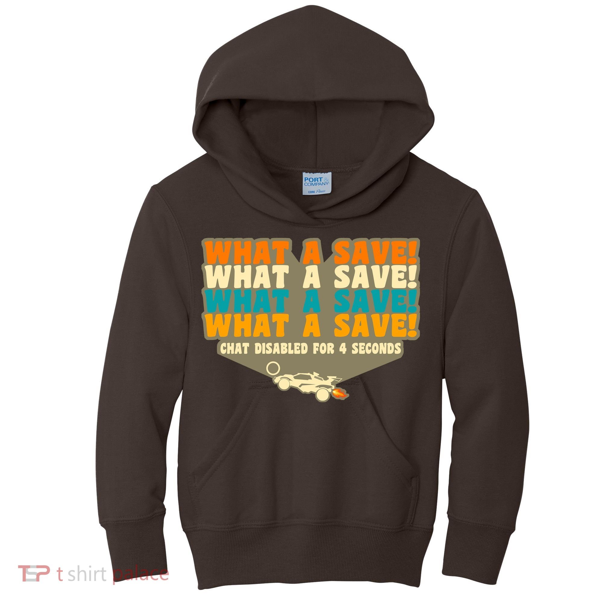 What A Save Rocket Soccer Kids Hoodie