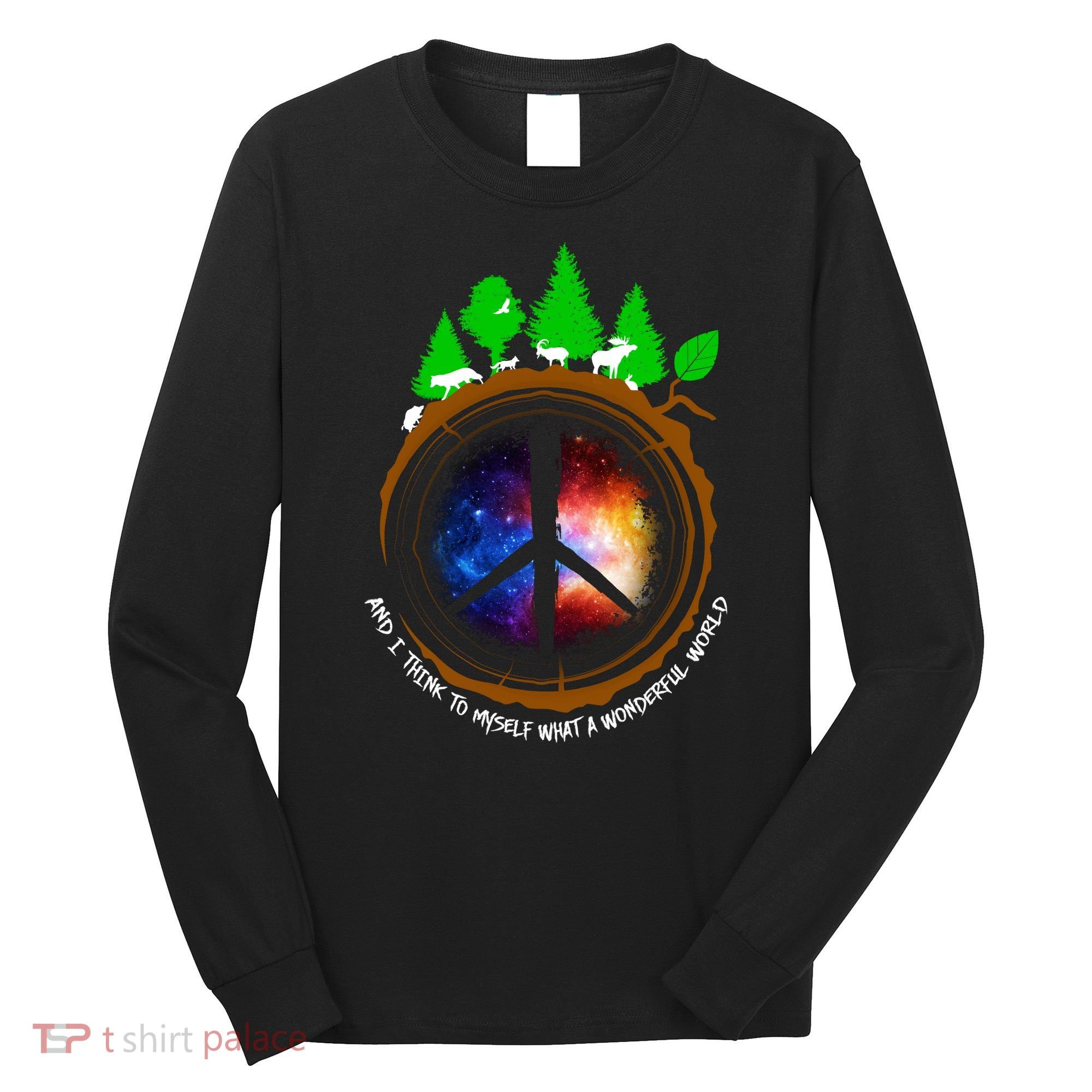 What A Wonderful World Long Sleeve Shirt