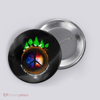 What A Wonderful World Button
