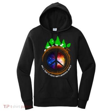 What A Wonderful World Women's Hoodie