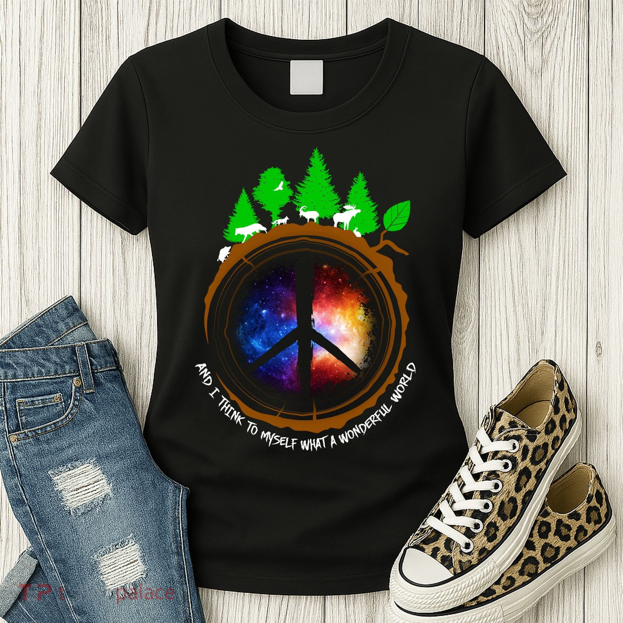 What A Wonderful World Women's T-Shirt
