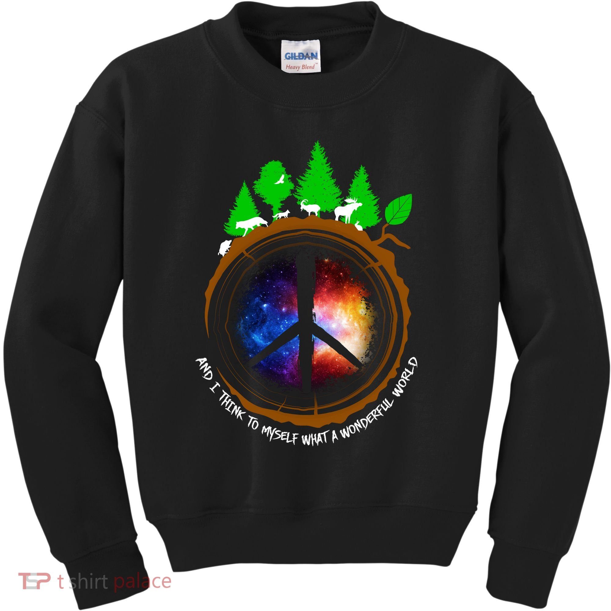 What A Wonderful World Kids Sweatshirt