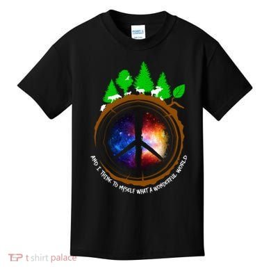 What A Wonderful World Kids T-Shirt