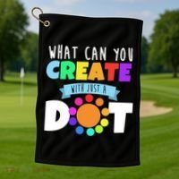 What Can You Create With Dots Golf Towel thumb 1
