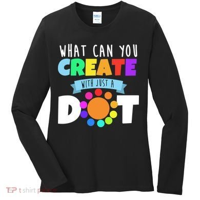 What Can You Create With Dots Women's Long Sleeve Shirt