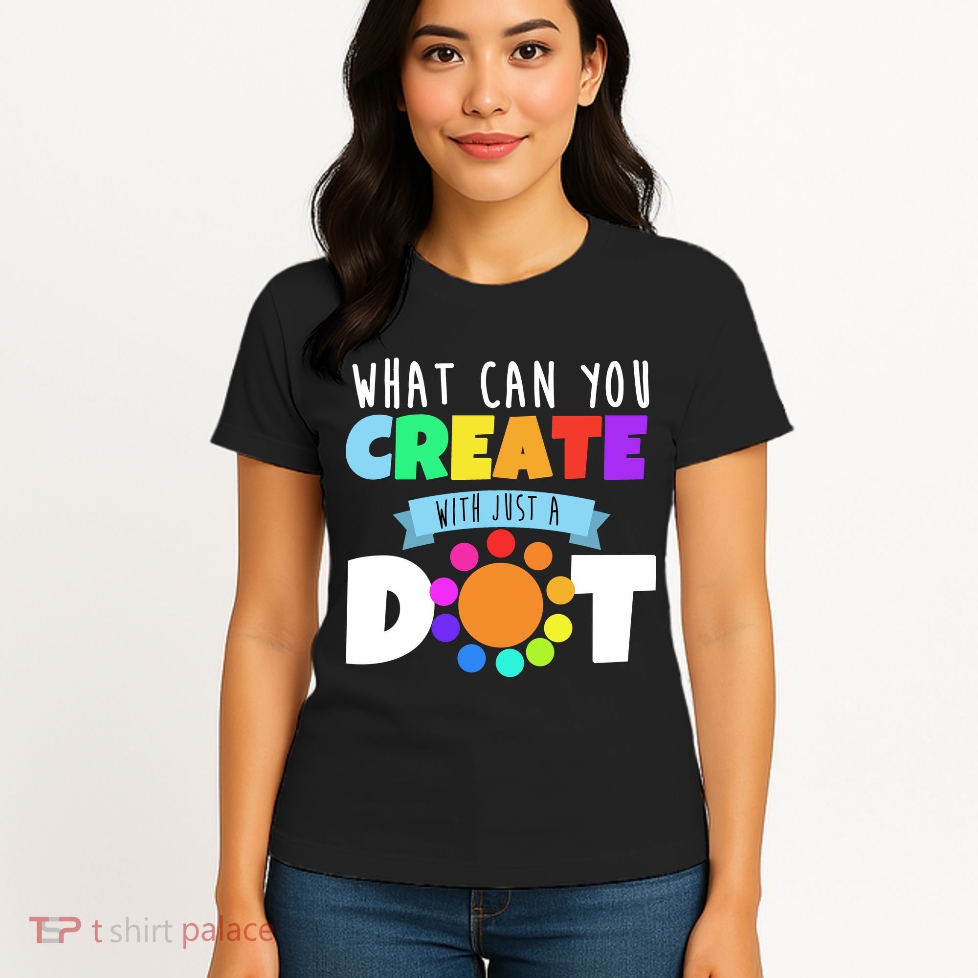 What Can You Create With Dots Women's T-Shirt