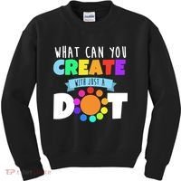 What Can You Create With Dots Kids Sweatshirt thumb 0