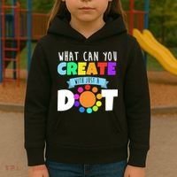 What Can You Create With Dots Kids Hoodie thumb 3