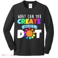 What Can You Create With Dots Kids Long Sleeve Shirt thumb 0