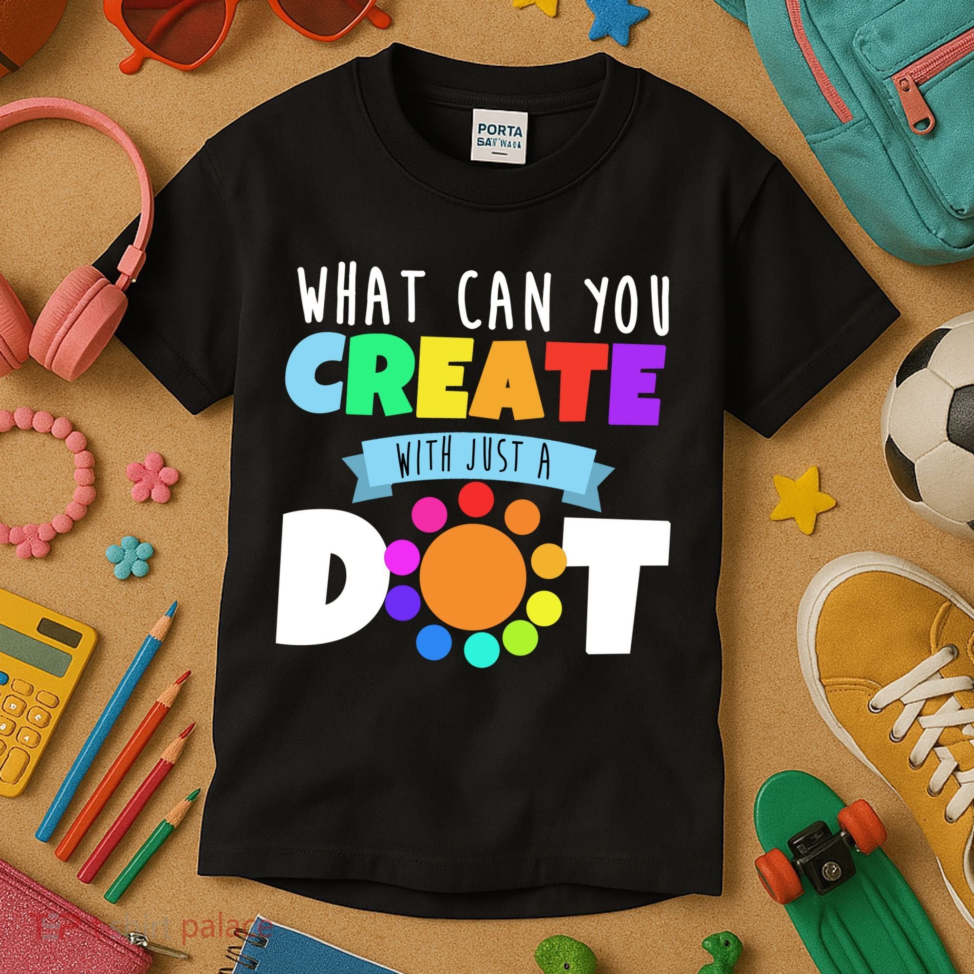 What Can You Create With Dots Kids T-Shirt