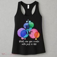 What Can You Create With Just A Dot Women's Tank Top thumb 3