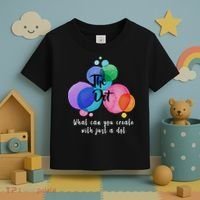 What Can You Create With Just A Dot Toddler T-Shirt thumb 3