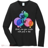 What Can You Create With Just A Dot Women's Long Sleeve Shirt thumb 0