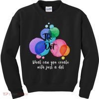 What Can You Create With Just A Dot Kids Sweatshirt thumb 0