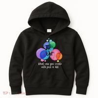 What Can You Create With Just A Dot Kids Hoodie thumb 0