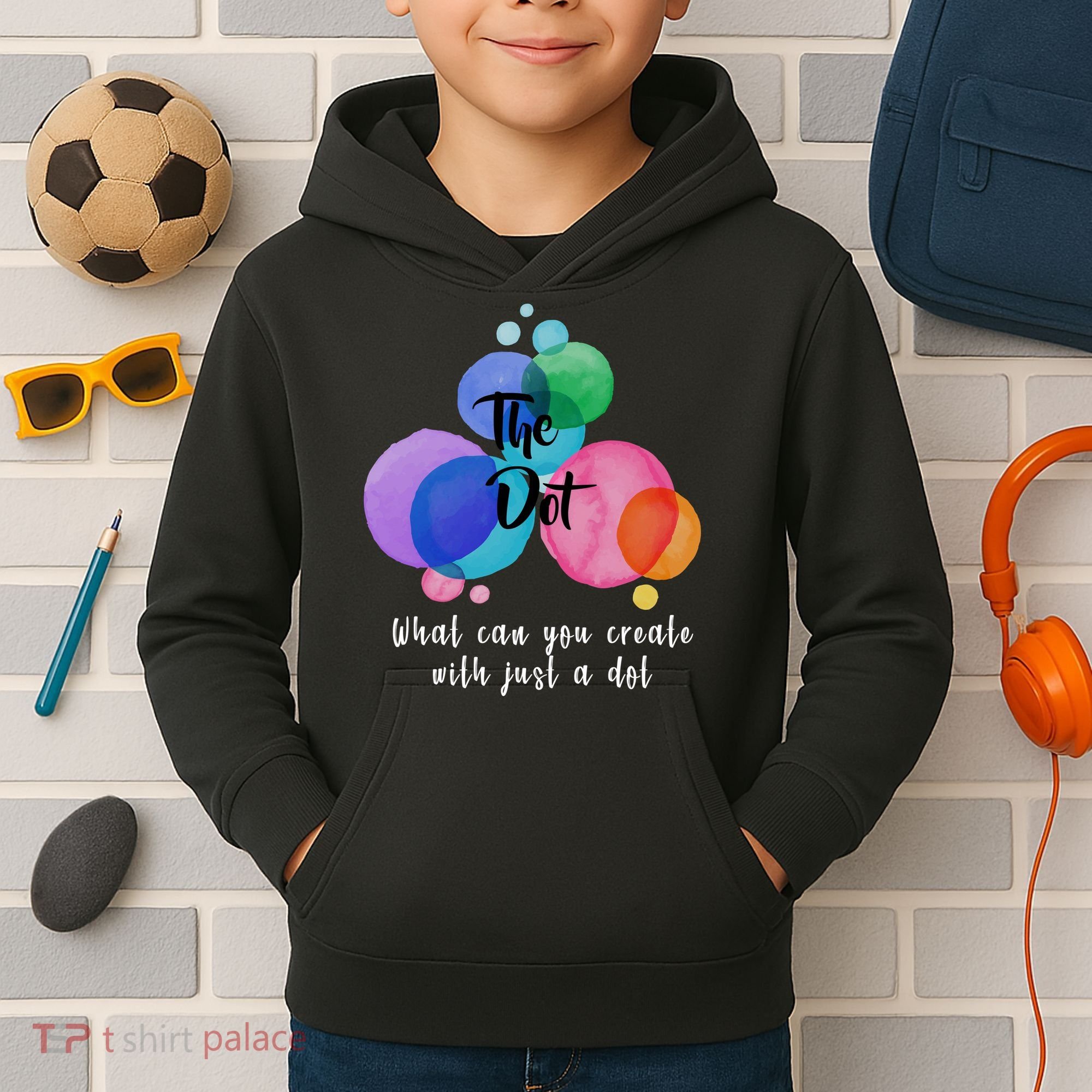 What Can You Create With Just A Dot Kids Hoodie