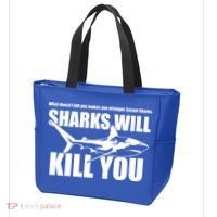 What Doesn't Kill You Makes You Stronger Except Sharks Tote Bag thumb 3