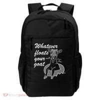 What Ever Floats Your Goat Backpack thumb 0
