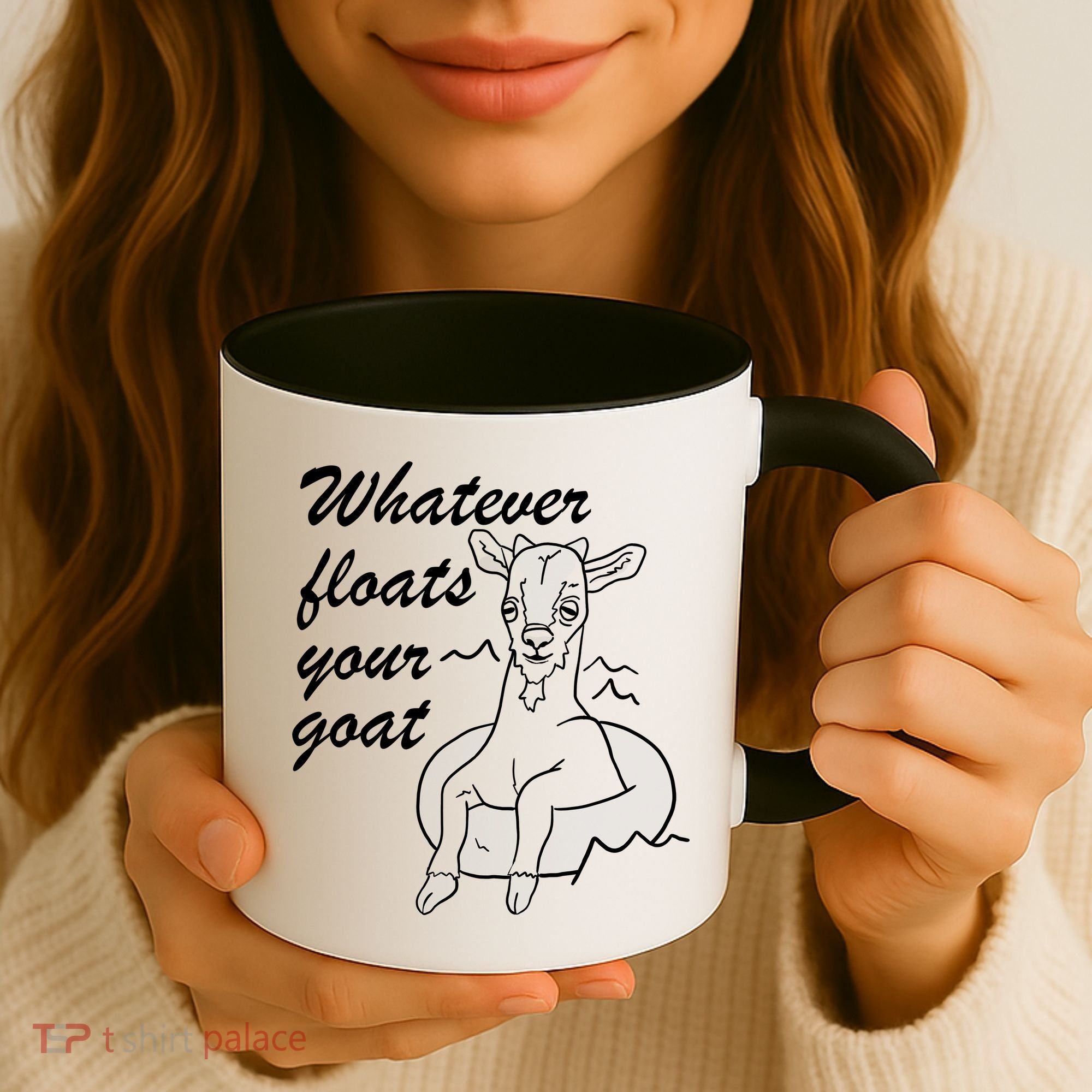 What Ever Floats Your Goat Coffee Mug