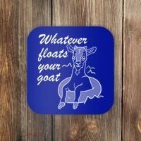 What Ever Floats Your Goat Coaster thumb 0